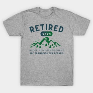 Retired 2023 Funny Gift T-Shirt